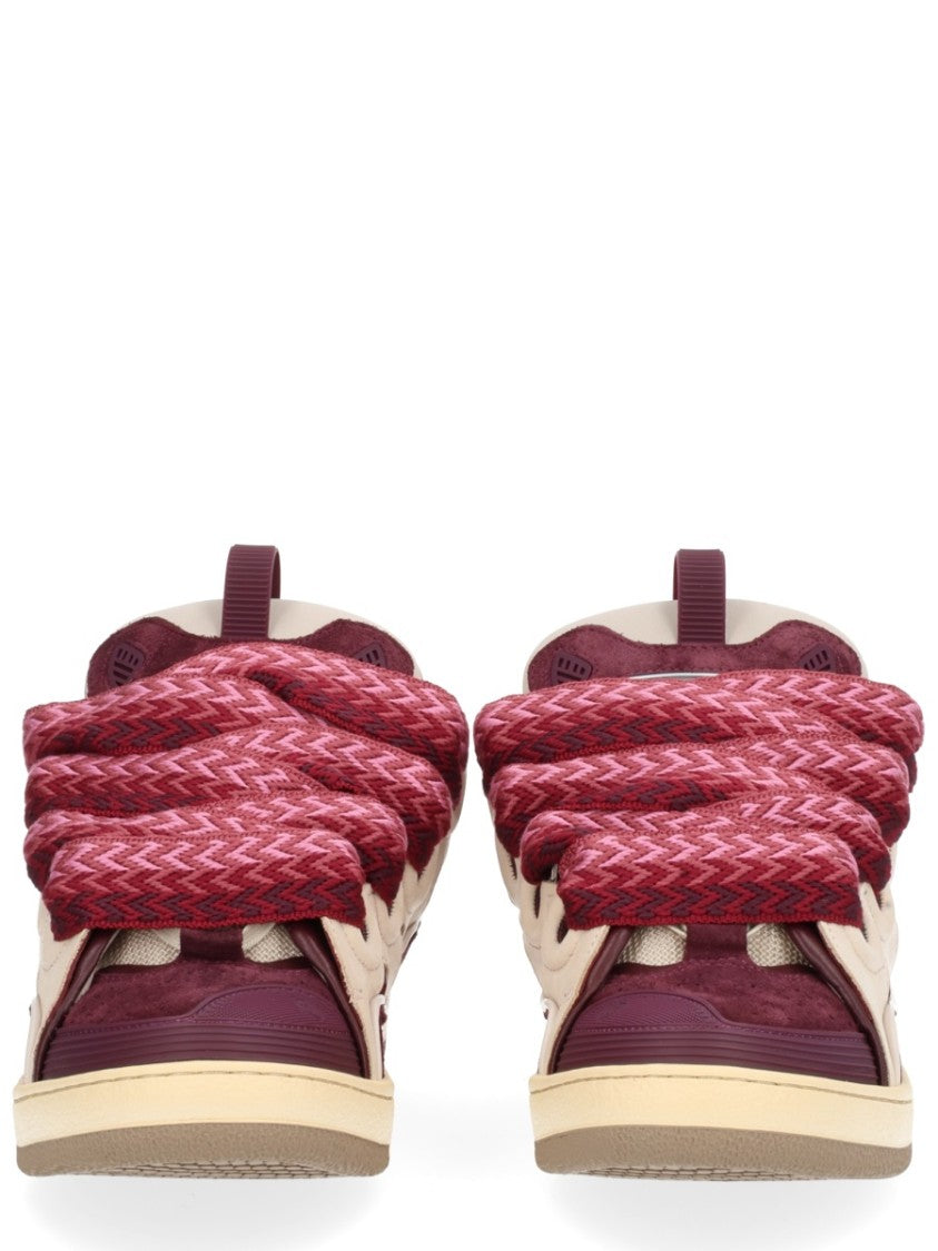 Lanvin Multicolor Curb Zigzag Sneakers