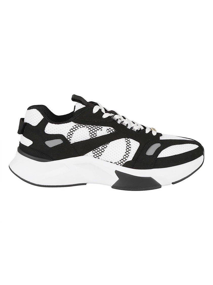 Valentino Garavani Dynamic Design Sneakers With Sculpted Sole