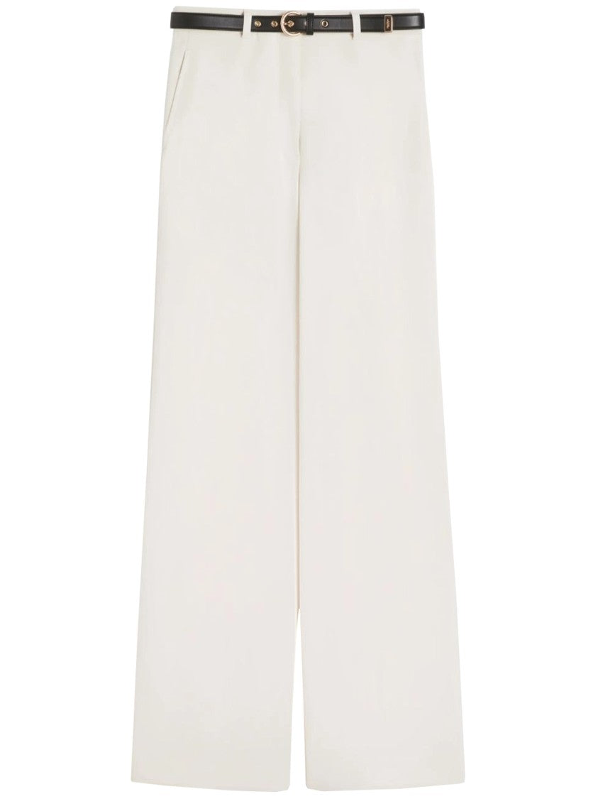 Max Mara Amico High-Waisted Wide-Leg Trousers