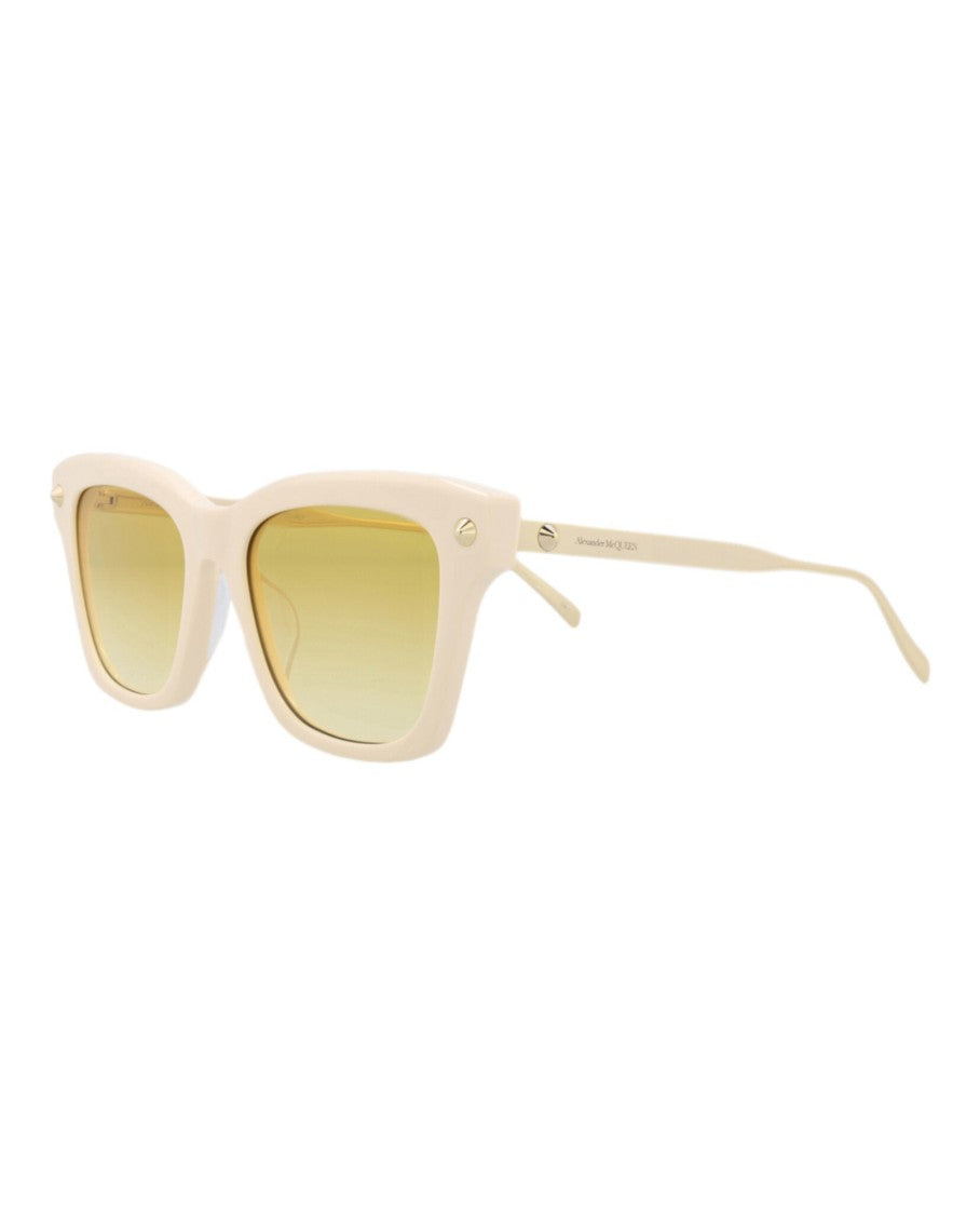 Alexander Mcqueen Square-Frame Recycled Acetate Sunglasses