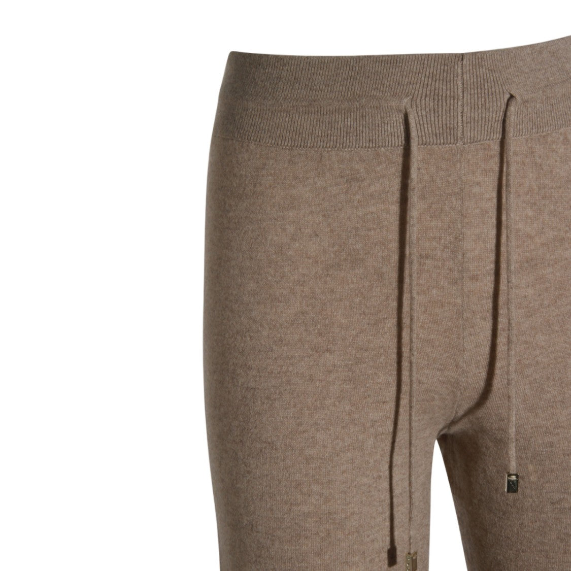 Malo Straight-Leg Trousers With Ribbed Waistband