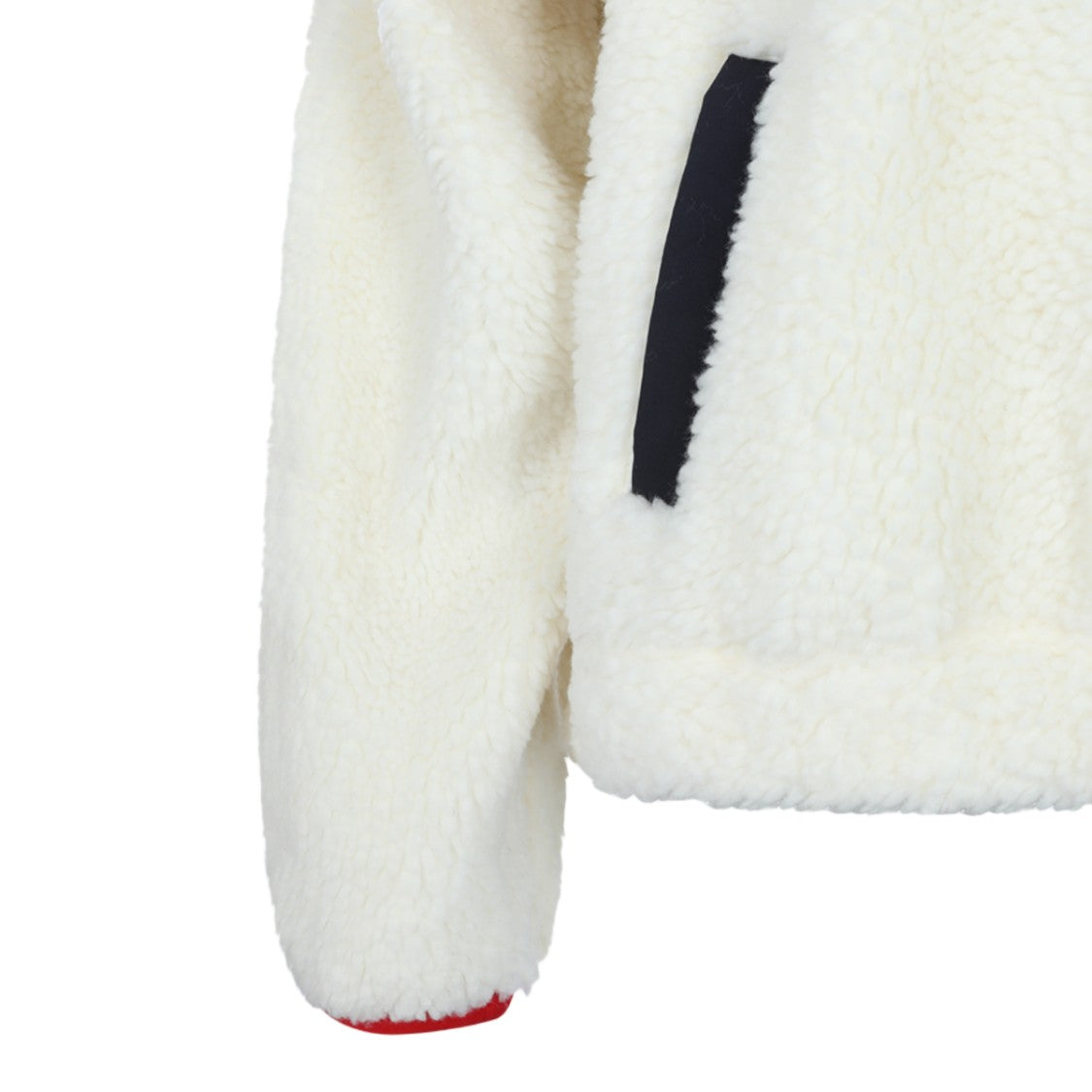 Polo Ralph Lauren Plush Off-White Knit Sweater With Teddy Bear Graphic
