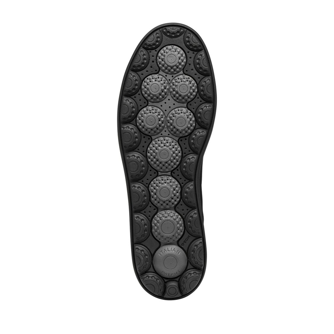 Geox Spherica Ecub-1 B Black Low-Top Minimalist Sneakers