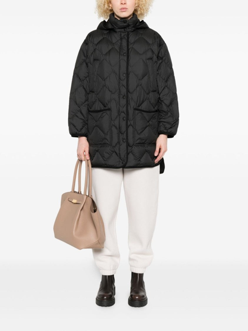 Woolrich Quilted Oversized Woolrich Coat With Hood