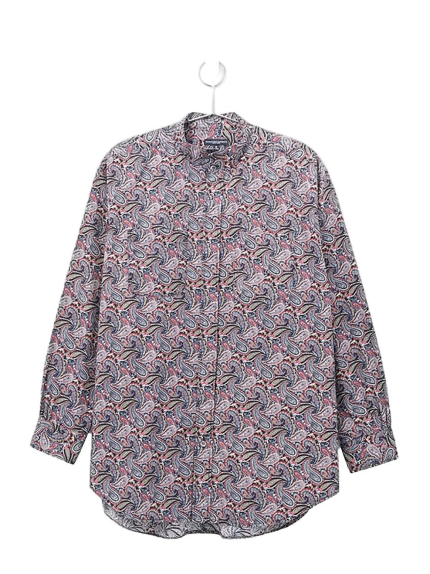 Engineered Garments Intricate Paisley Long-Sleeve Shirt