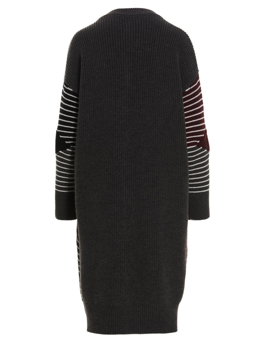 Stella Mccartney Multicolor Striped Coat