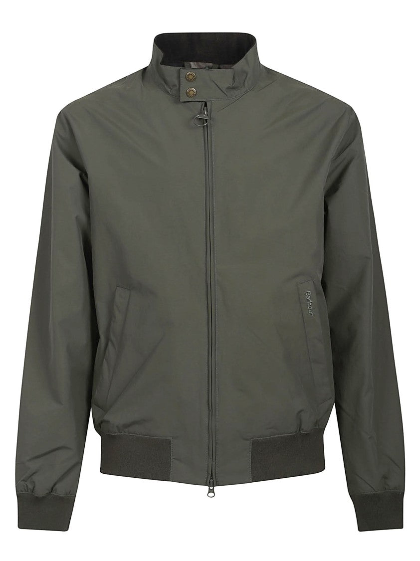 Barbour Slim Fit Casual Jacket With Fine Corduroy Detailing
