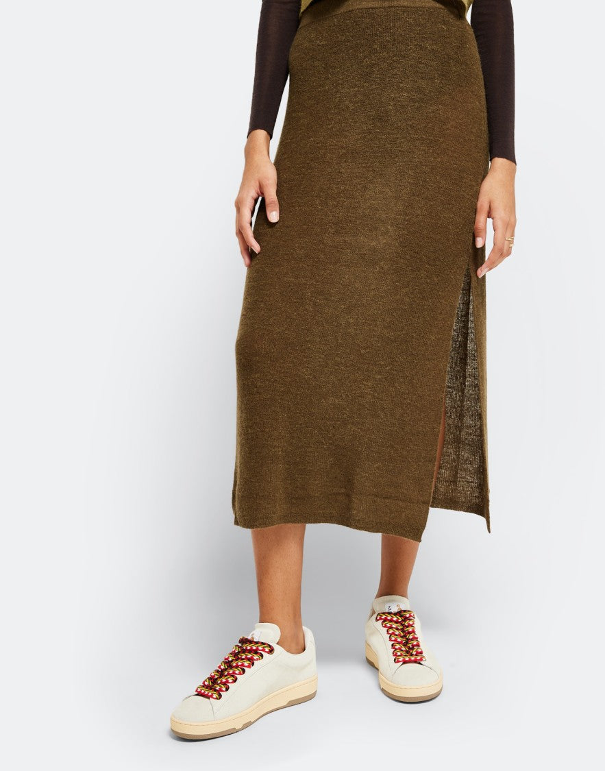 Lanvin Lite Curb Low-Top Sneakers