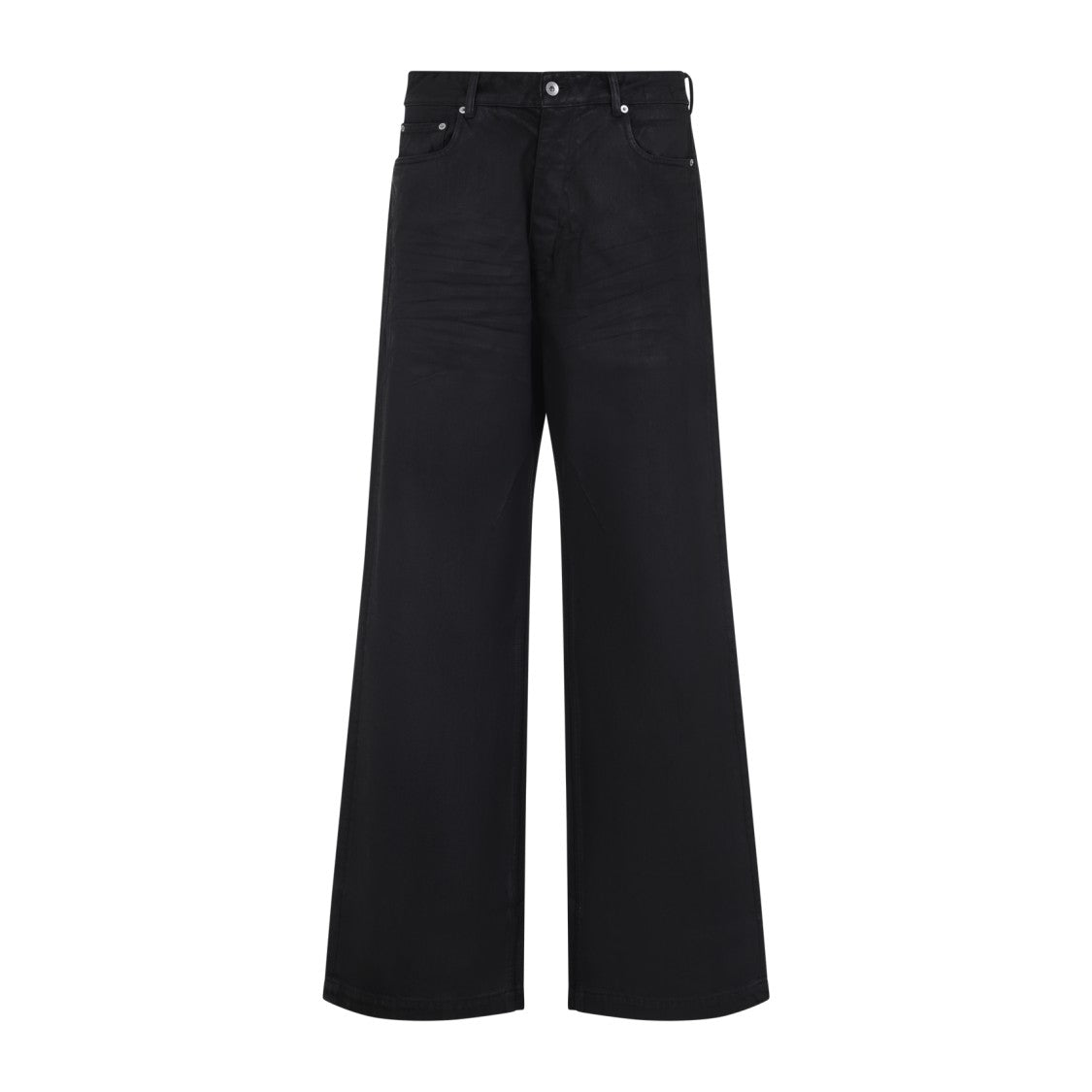 Drkshdw By Rick Owens Wide-Leg High-Waisted Jeans