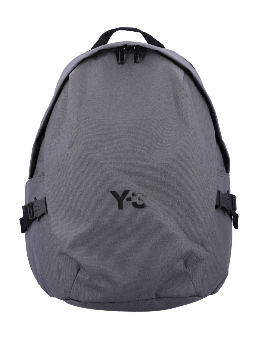 Y-3 Grey Cordura Staple Backpack
