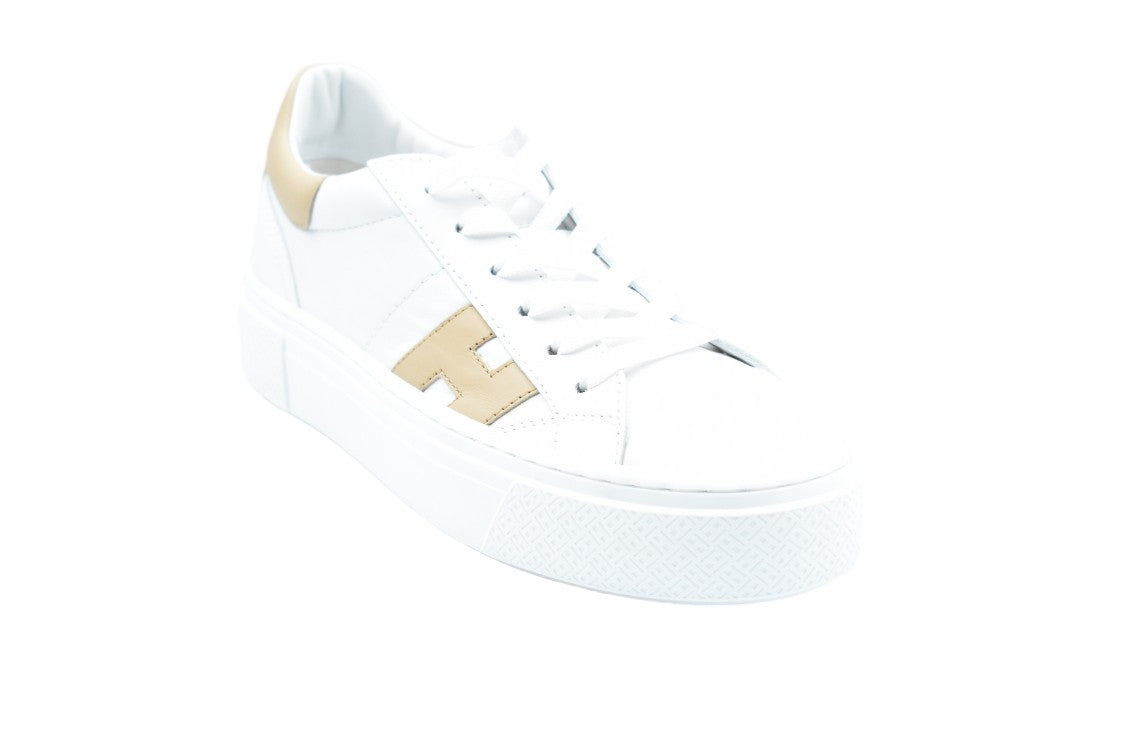 Hogan Black Soft Leather Chunky Micro Sneakers