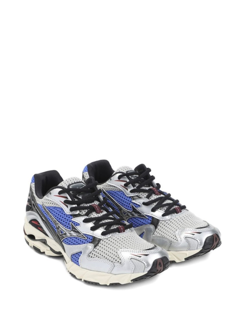 Mizuno Lace-Up Sneakers With Multi-Material Upper