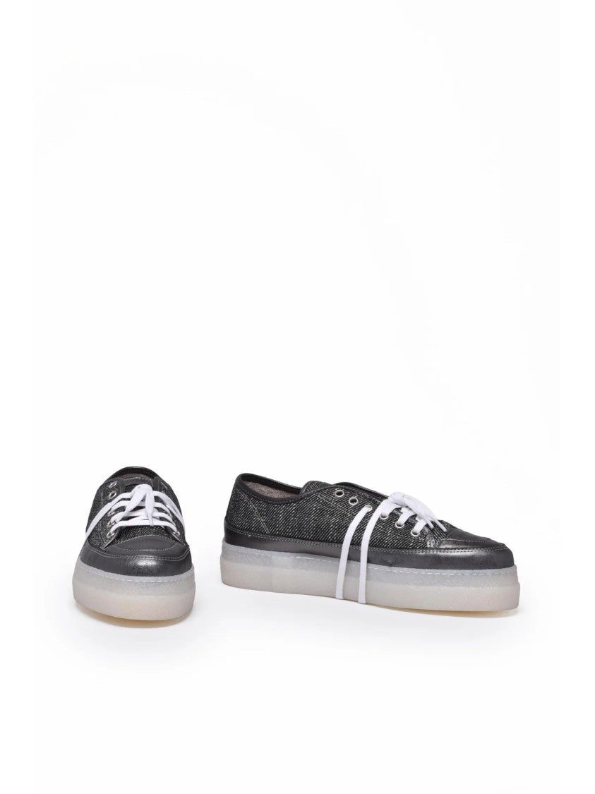 Patgoa Anthracite Grey Myo J Wall Panel Sneakers