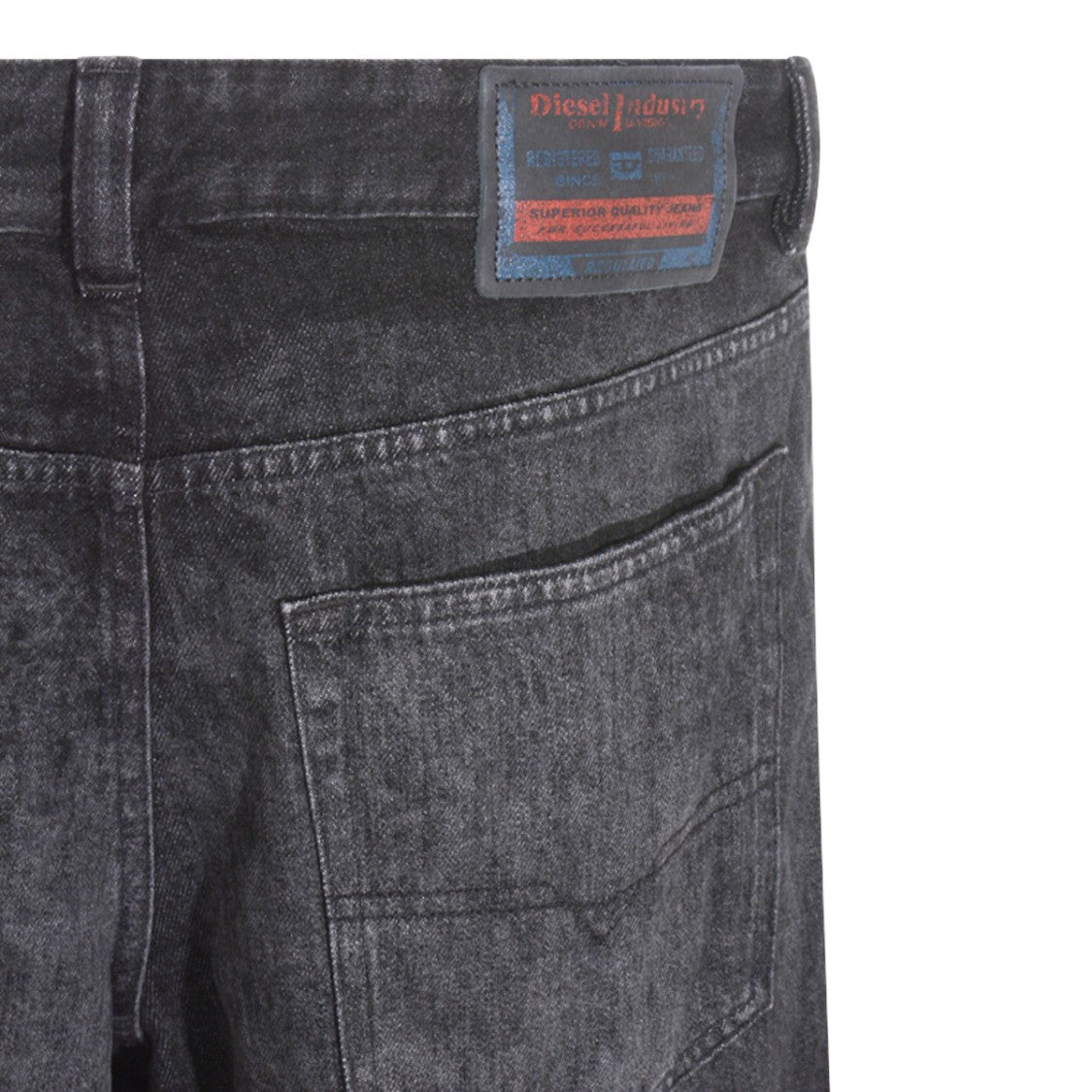 Diesel Black Cotton Jeans