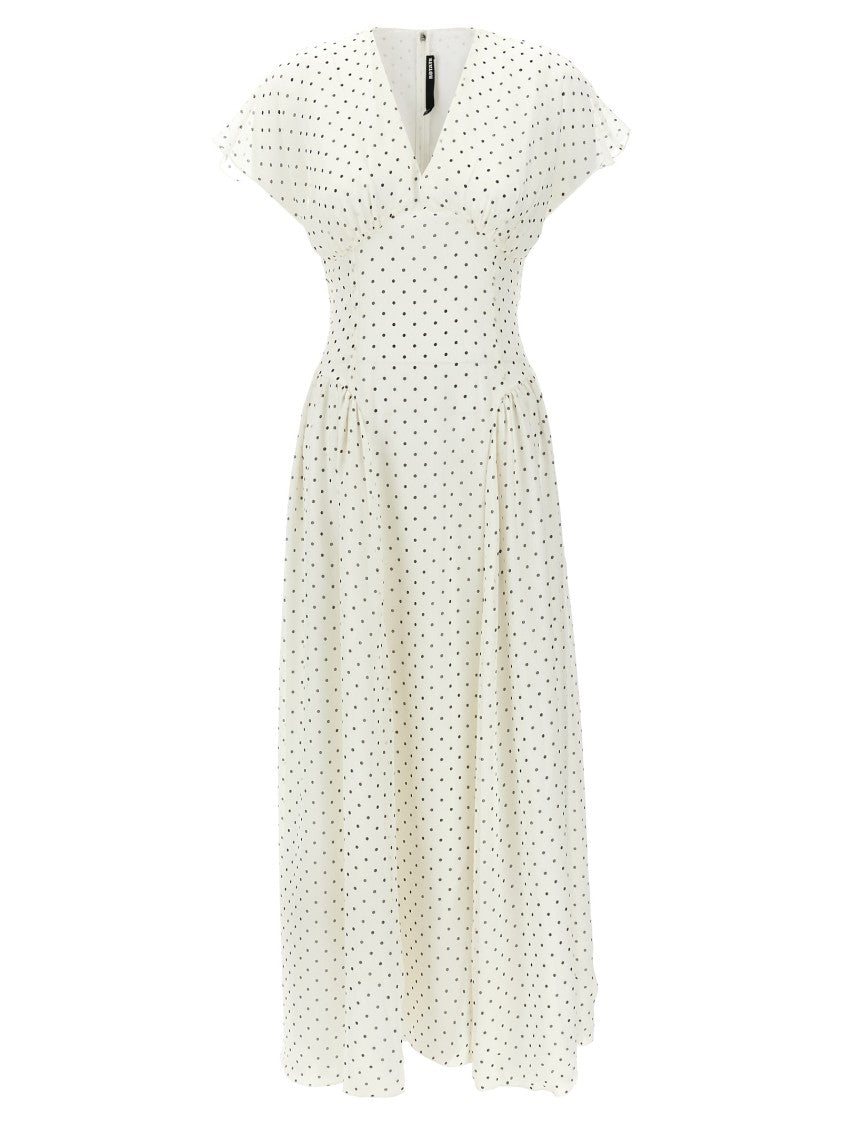 Rotate Birger Christensen Polka Dot Maxi Dress