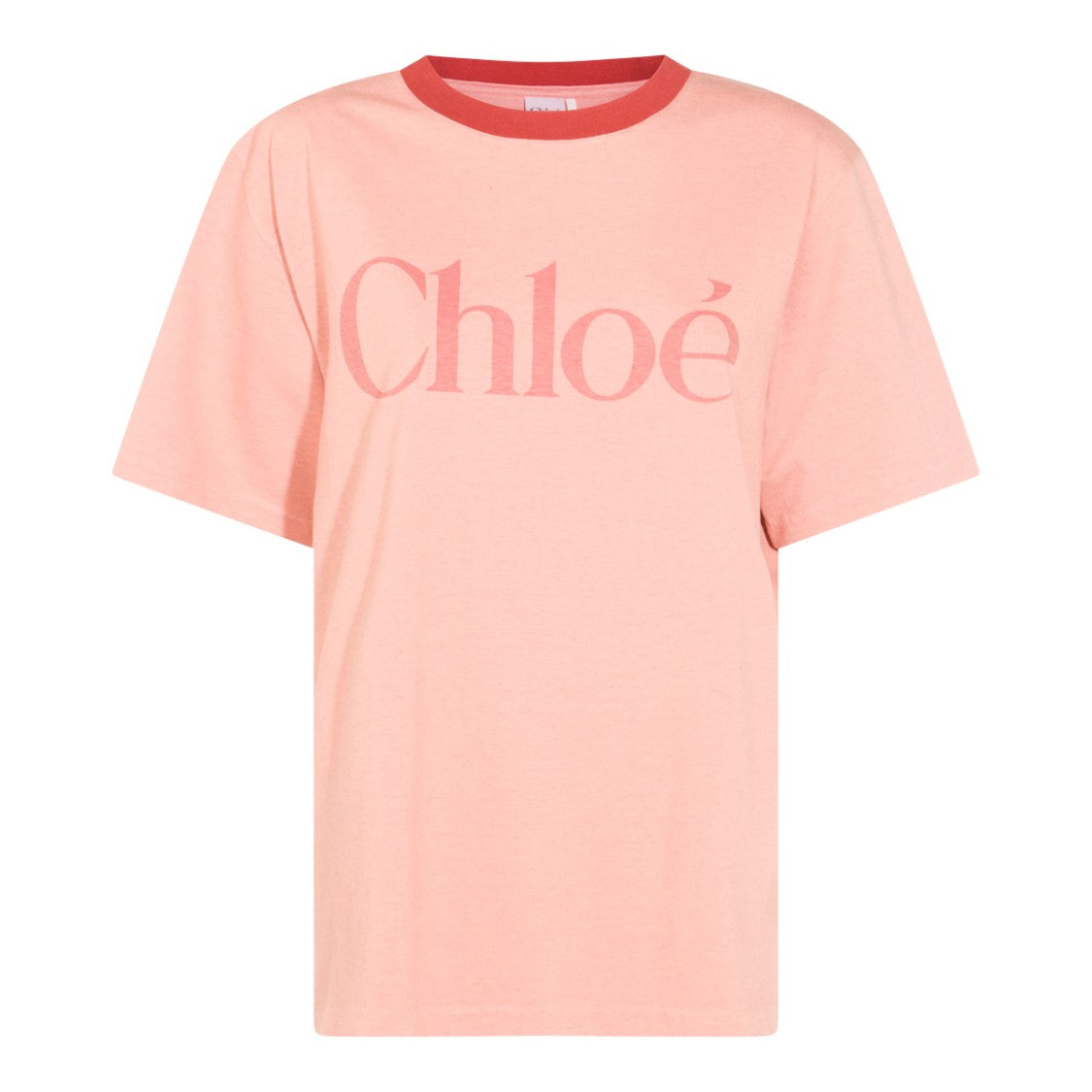 Chloé Pink Cotton T-Shirt