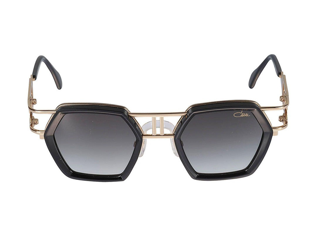 Cazal 677 Cut-Out Geometric Sunglasses