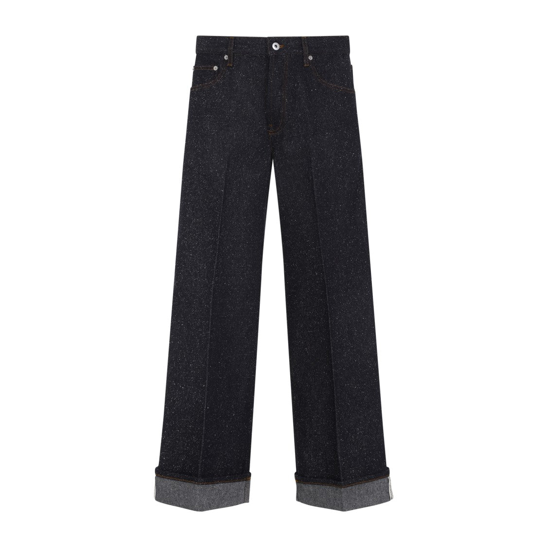 Burberry Indigo Cotton Pants
