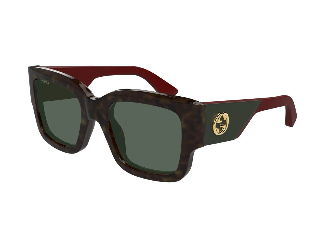 Gucci Gg1663s Tortoiseshell Oversized Square Sunglasses
