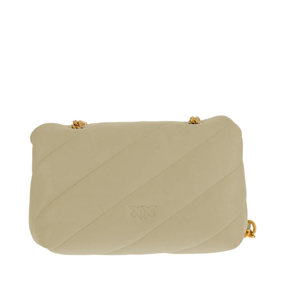 Pinko Quilted Nappa Leather Flap Bag