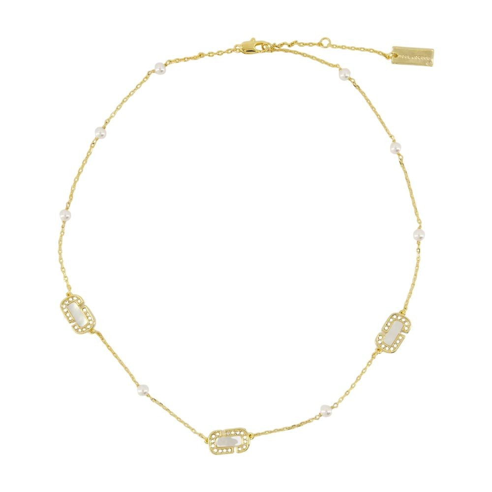 Marc Jacobs Mop Chain Necklace - Metal - Gold