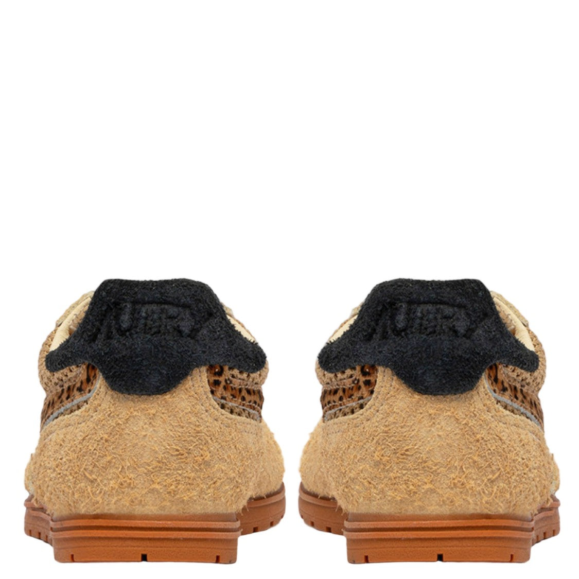 Autry Windspin Suede Blend Sneakers With Logo Detail