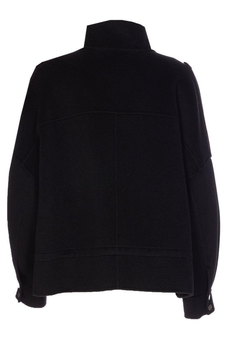 Pinko Tailored Short Coat With Traditional Collar