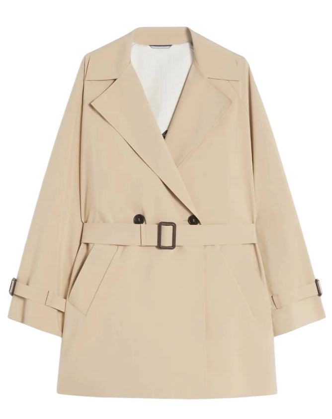 Weekend Ovatta Technical Canvas Trench Coat