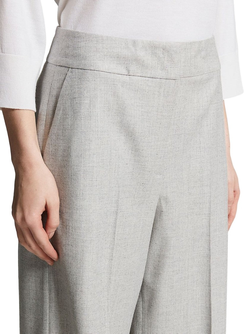 Peserico Tailored Wide-Leg Trousers With High Waist