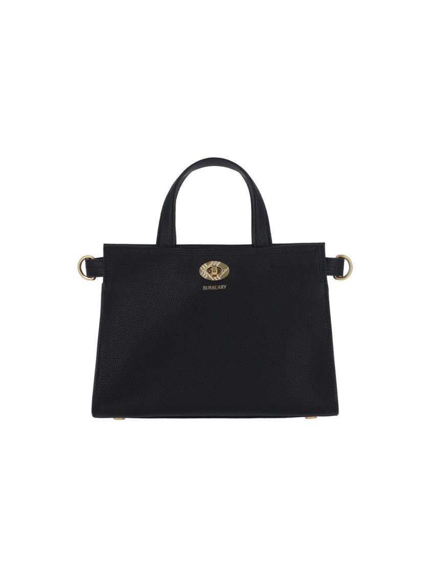 Burberry "Cotswolds" Tote Bag – Black
