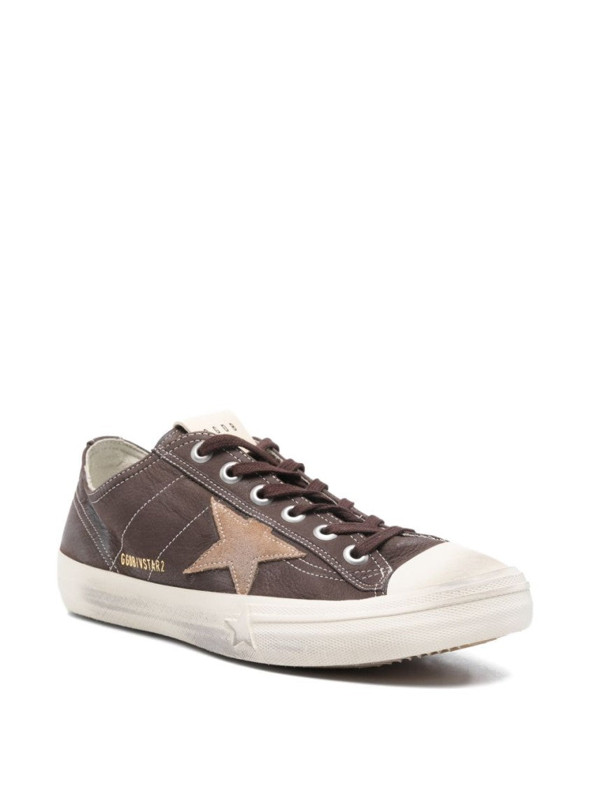 Golden Goose Low-Top Vintage Star Silk Nylon Sneakers