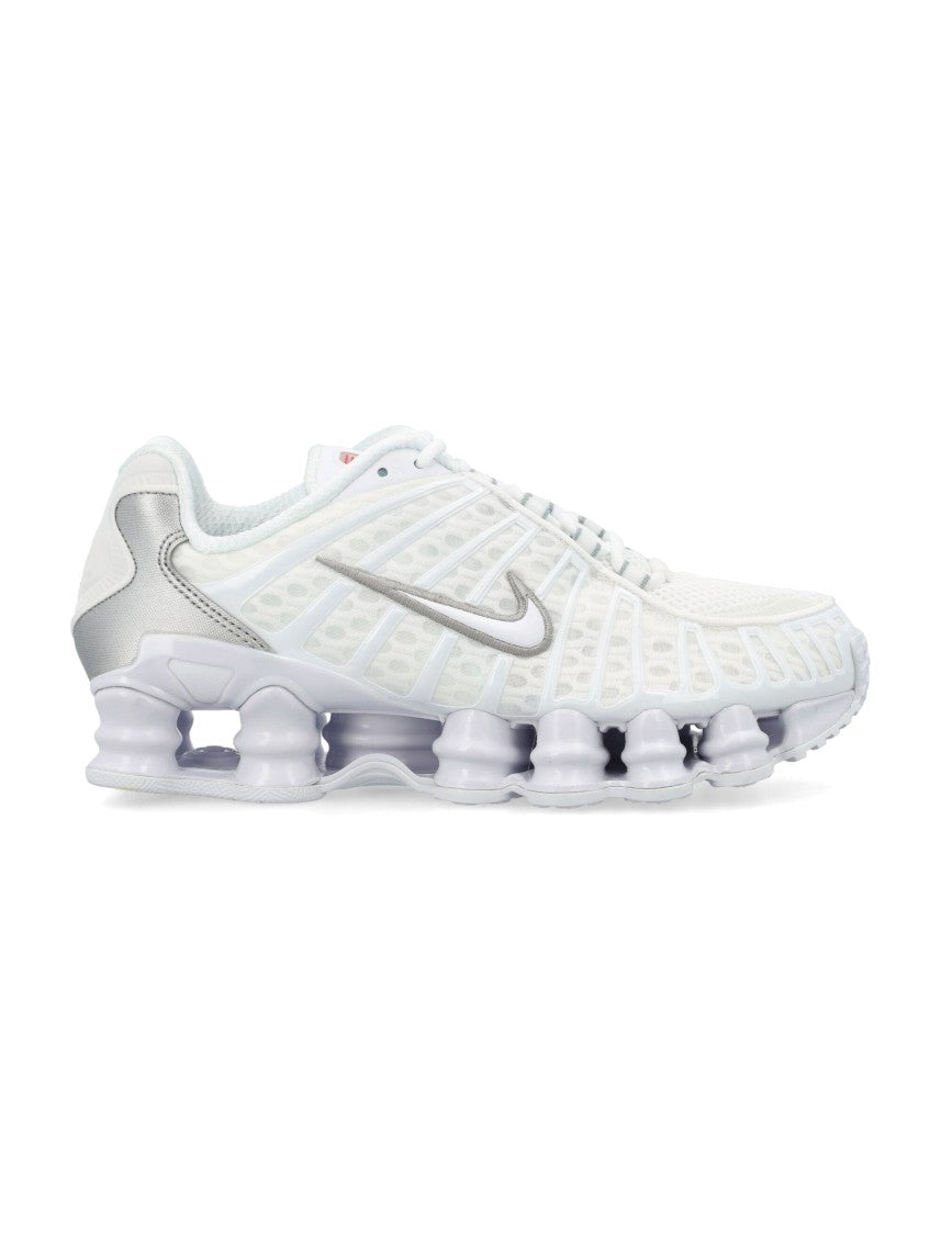 Nike White Shox Synthetic Sneakers