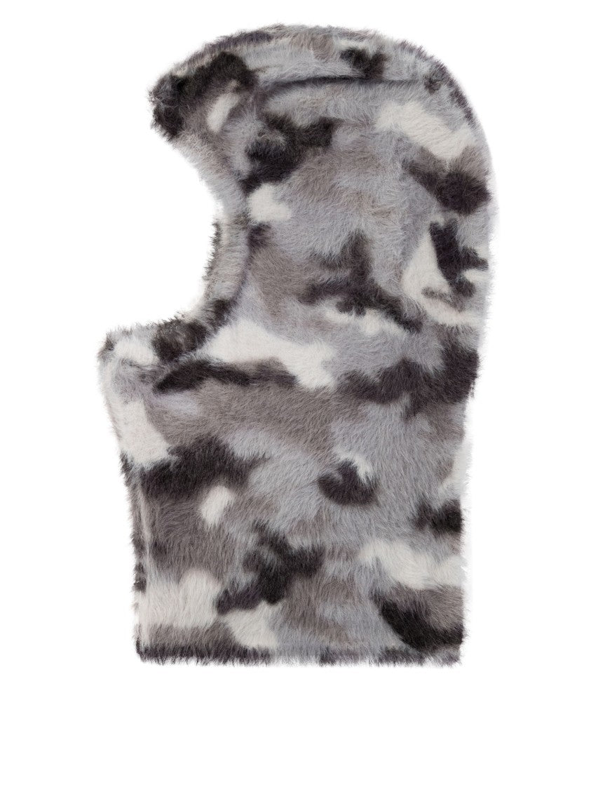 Acne Studios Camo Balaclava With Soft Texture