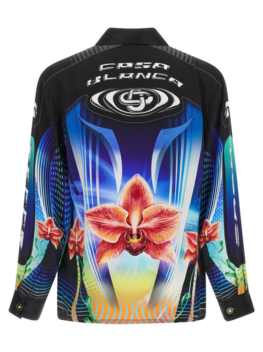 Casablanca 'Orchid Racer' Shirt
