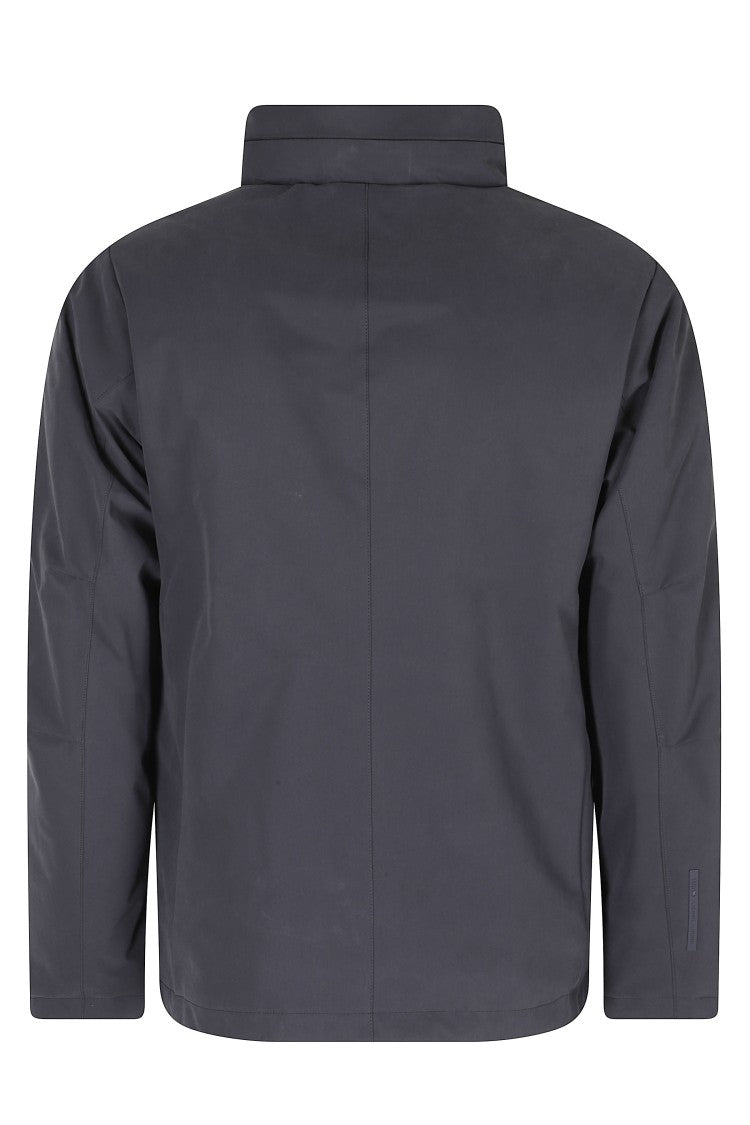 People Of Shibuya Short Technical Microfiber Jacket With Concealed Zip