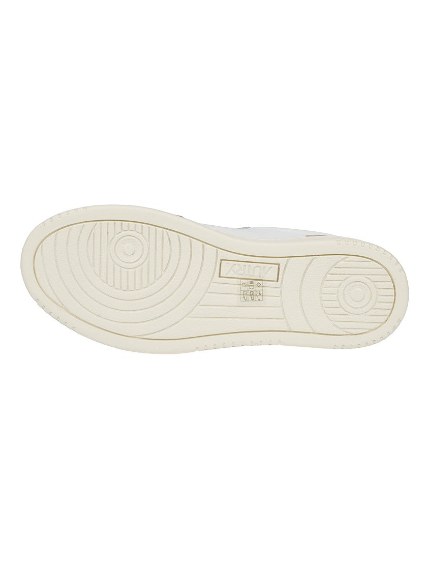 Autry Medalist Low Calf Leather Suede Sneakers
