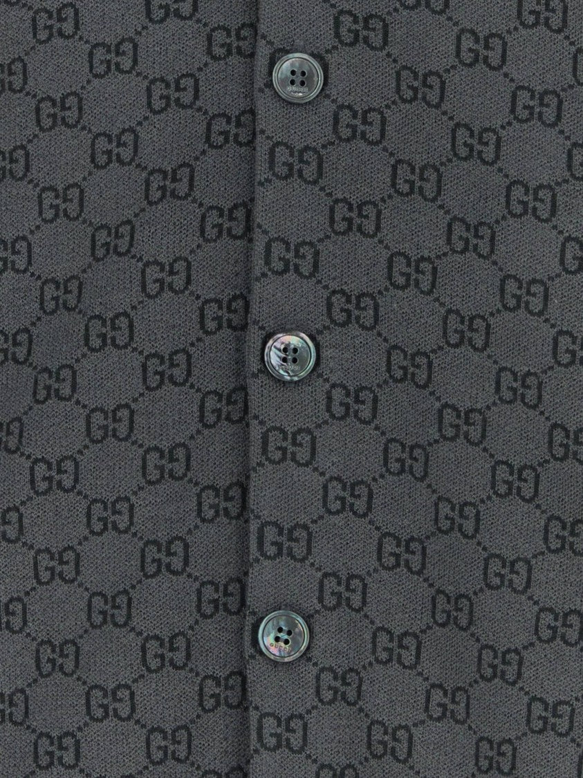 Gucci Cardigan Wool V-Neck Knitwear