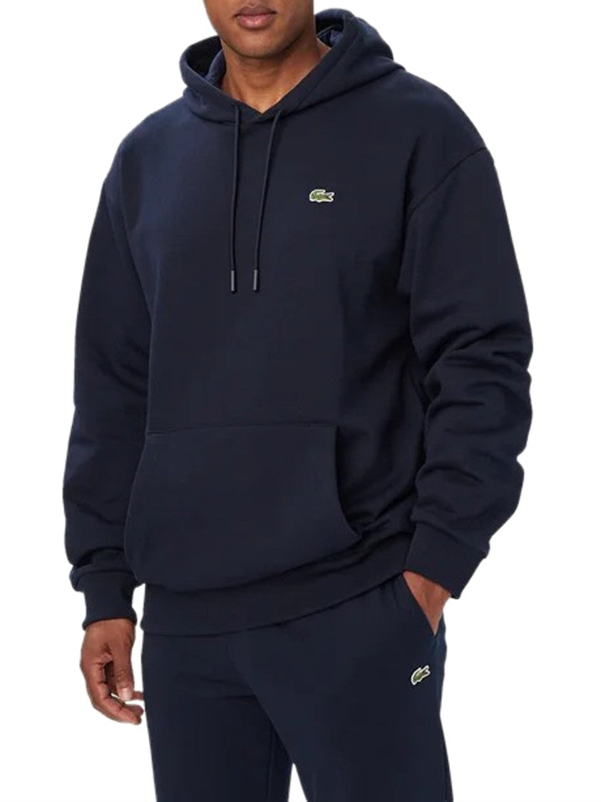 Lacoste Relaxed Fit Embroidered Hoodie