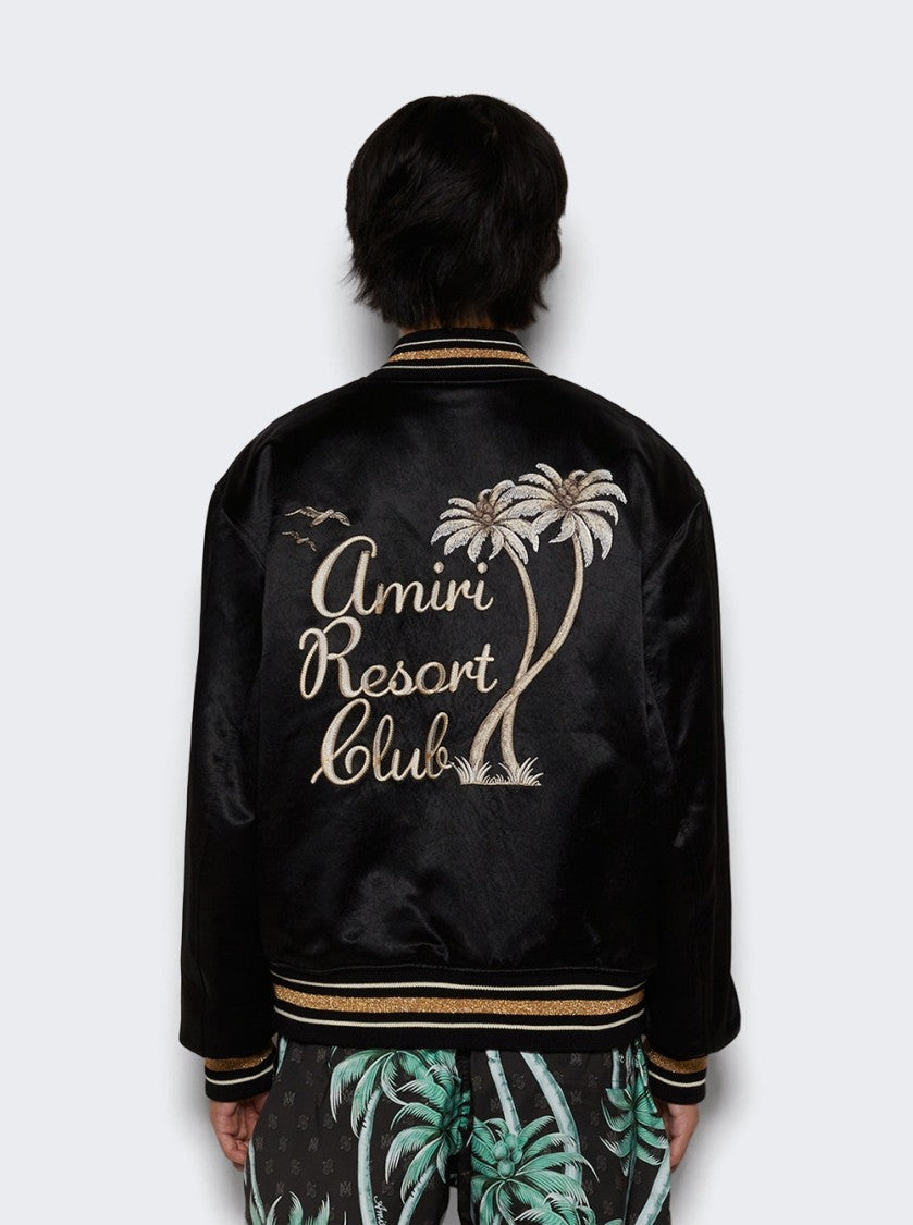 Amiri Resort Club Souvenir Jacket Black