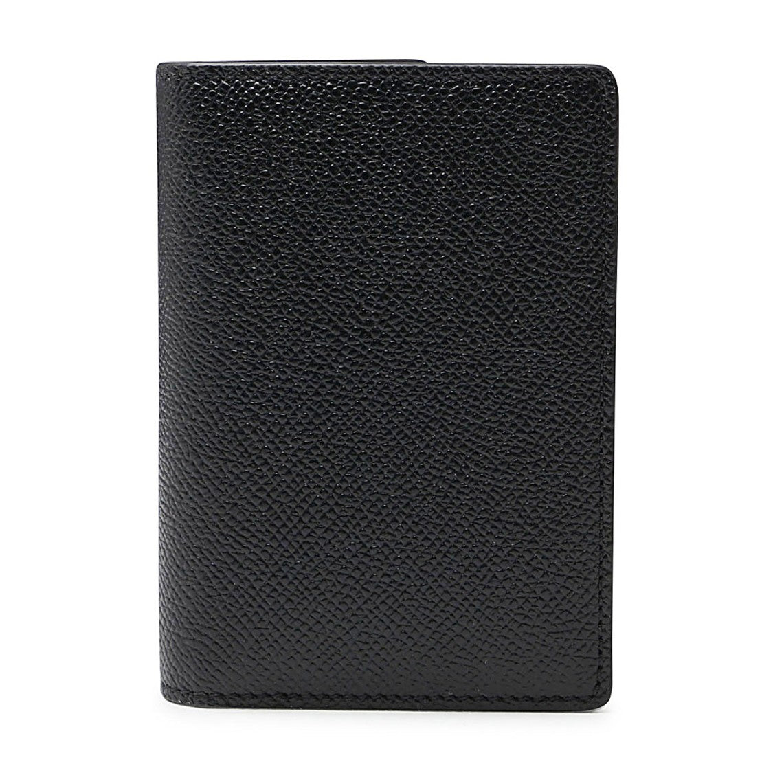 Maison Margiela Textured Leather Cardholder With Contrast Stitching