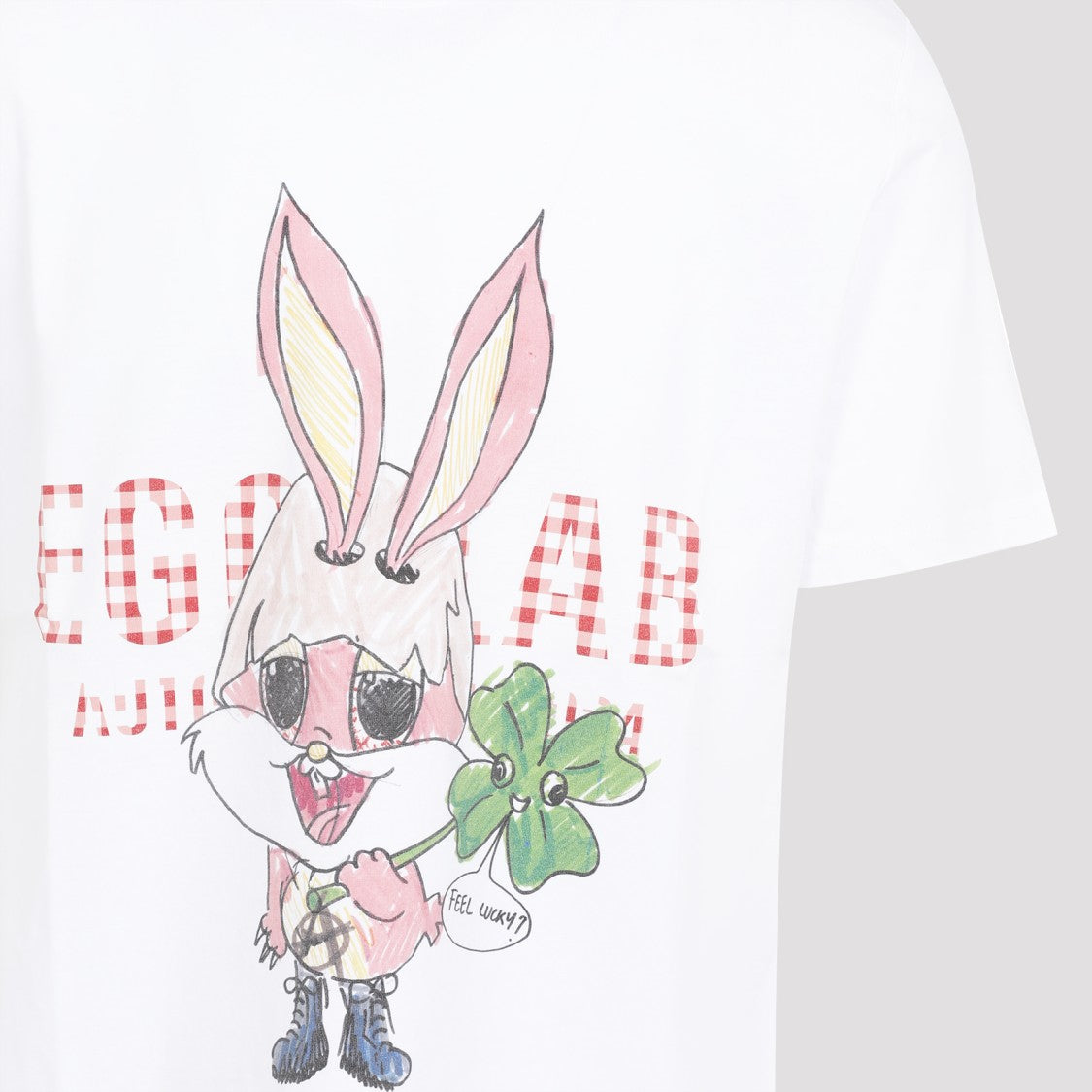 Egonlab Graphic T-Shirt With Playful Bunny Design And Fit