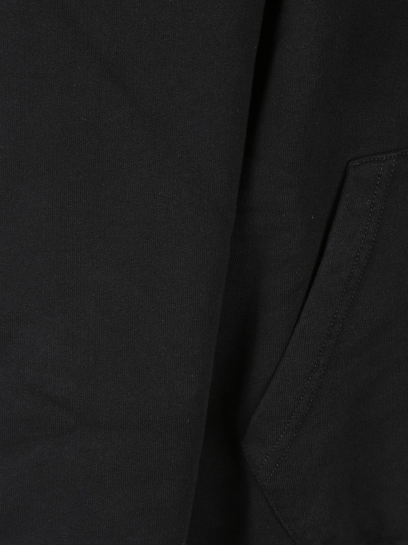 Mm6 By Maison Margiela Off-The-Shoulder Cotton Sweatshirt