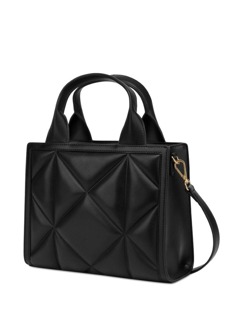 Love Moschino Quilted Black Handbag
