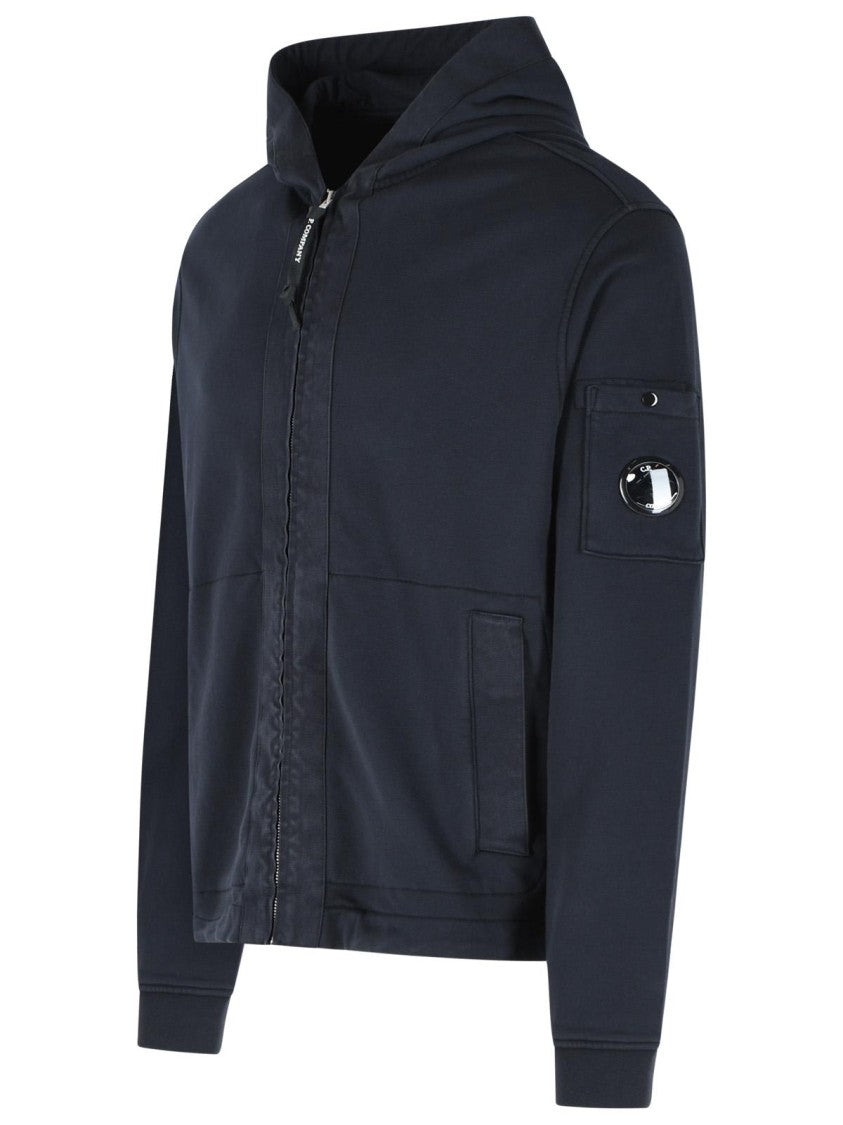 C.P. Company Blue Cotton Sweatshirt