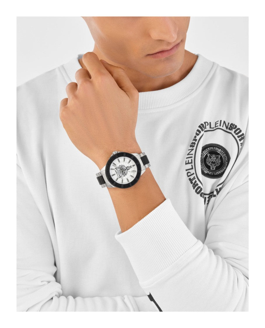 Plein Sport City Rush Bracelet Watch With Striking Two-Tone Design