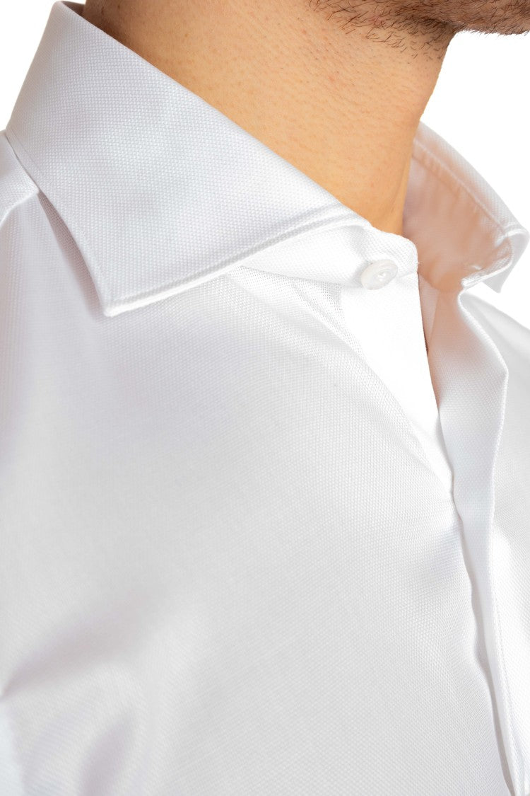 Finamore Traveller Cotton Tailored Shirt