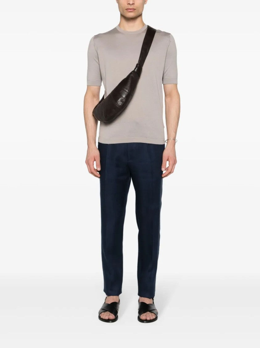 Tagliatore Tailored Tapered Drawstring Icoman Trousers