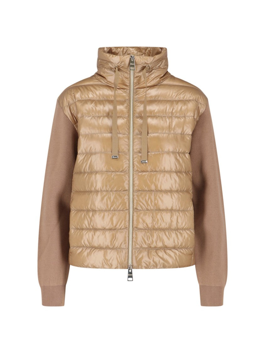Herno Grey 2.5 L High-Collar Zip Jacket