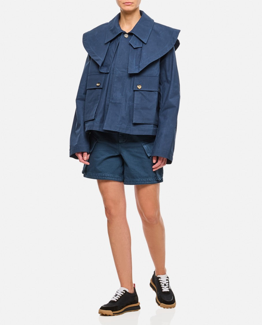 J. W. Anderson High Waist Cargo Shorts