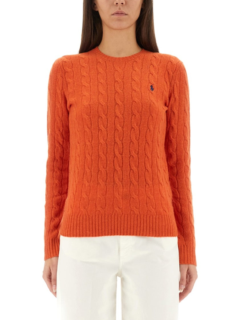 Polo Ralph Lauren Cable-Knit Sweater With Classic Pattern